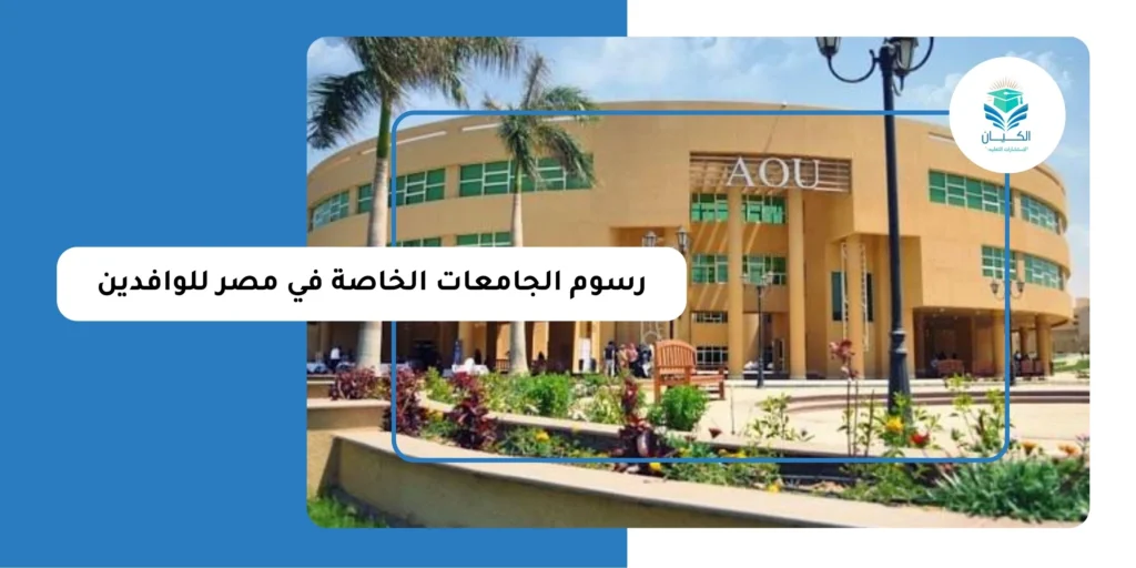 رسوم الجامعات الخاصة في مصر للوافدين
