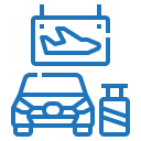إستقبال الطلاب من المطار