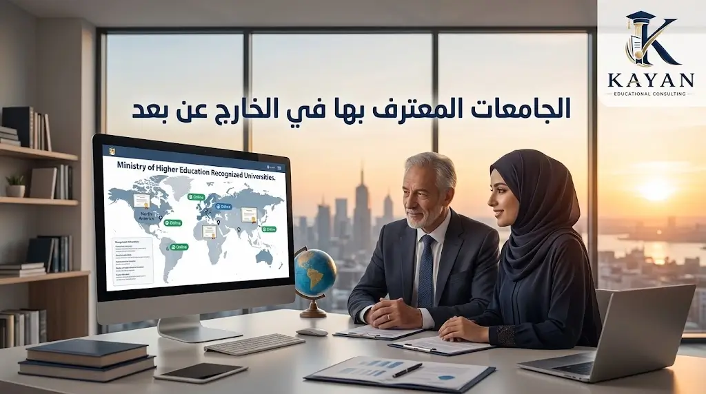 وزارة التعليم العالي الجامعات المعترف بها في الخارج عن بعد