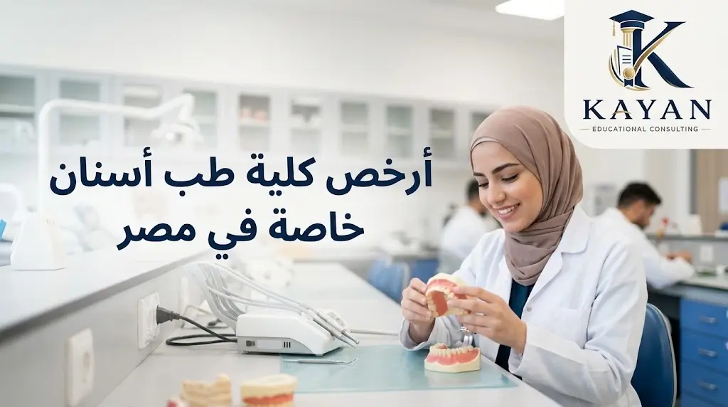 أرخص كلية طب أسنان خاصة في مصر