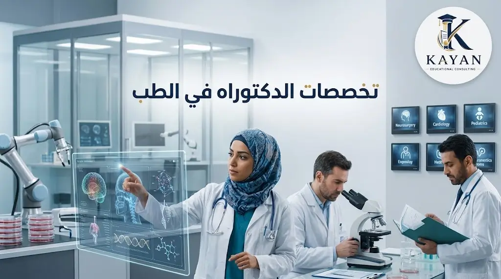 تخصصات الدكتوراه في الطب