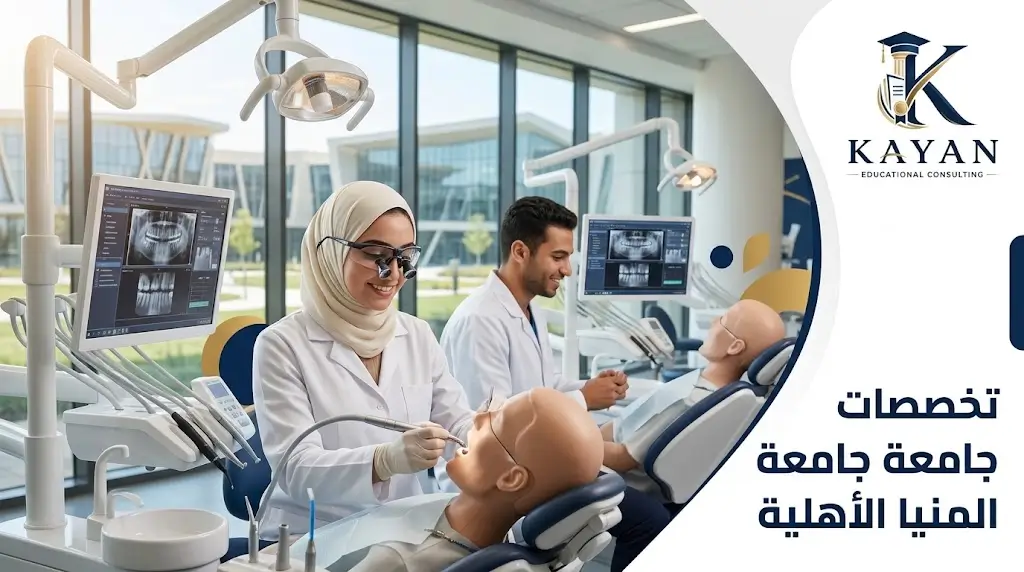 تخصصات جامعة المنيا الأهلية