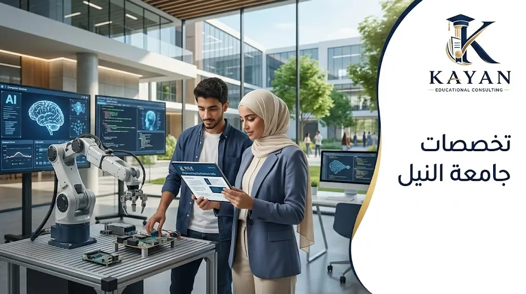 تخصصات جامعة النيل