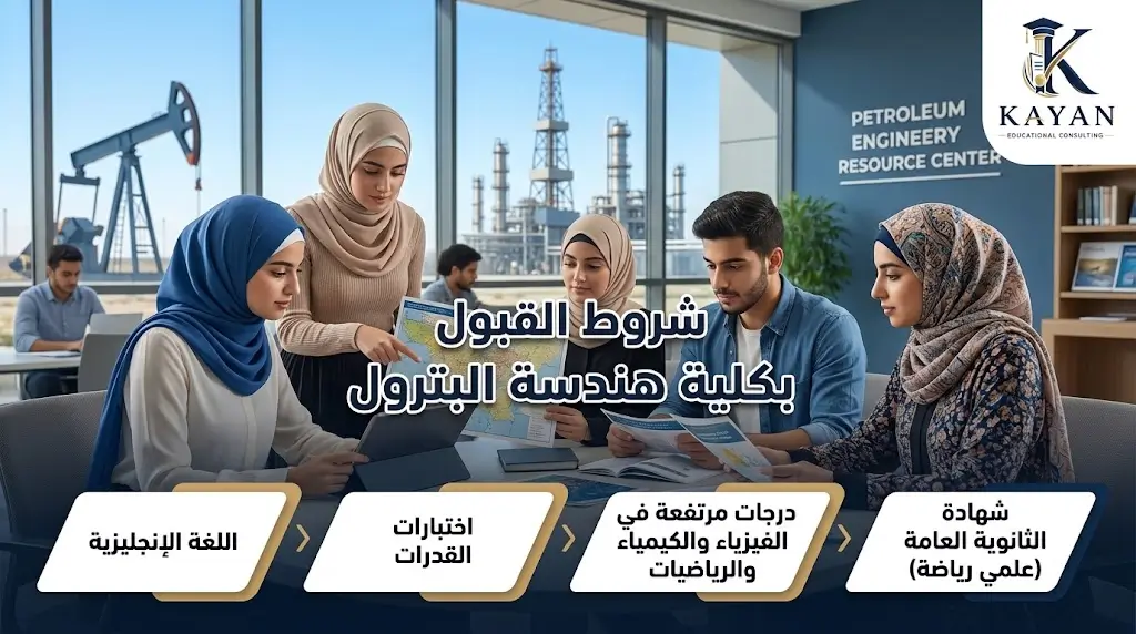 شروط القبول بكلية هندسة البترول