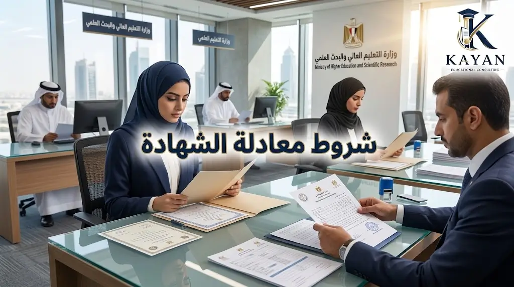 شروط معادلة الشهادة في وزارة التعليم العالي