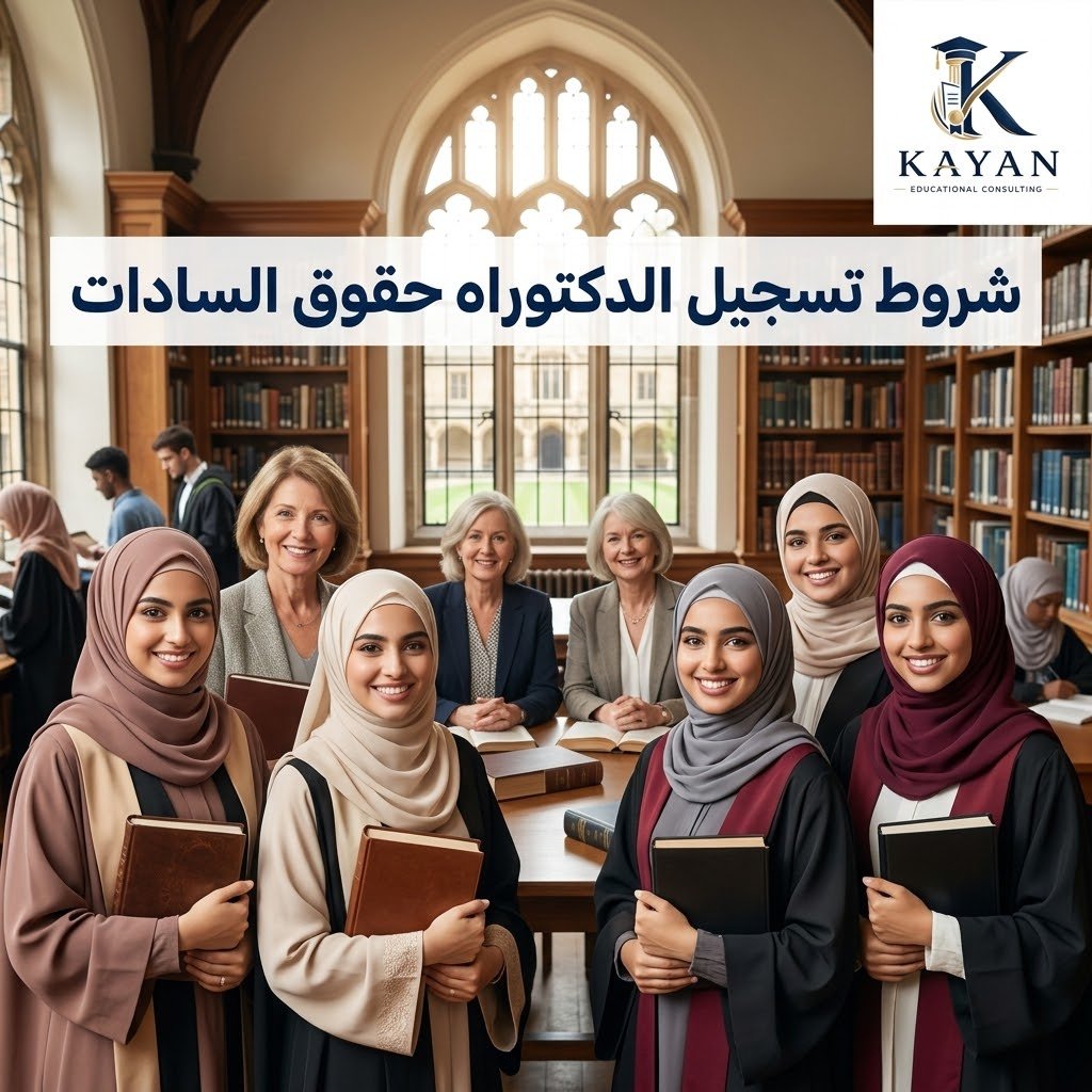 شروط تسجيل الدكتوراه حقوق السادات