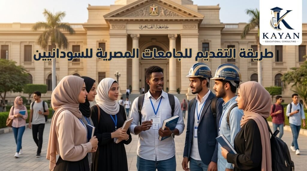 طريقة التقديم للجامعات المصرية للسودانيين