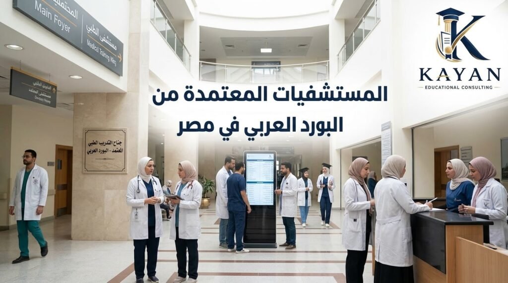 المستشفيات المعتمدة من البورد العربي في مصر
