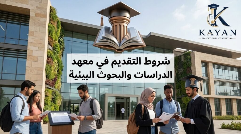 شروط التقديم في معهد الدراسات والبحوث البيئية