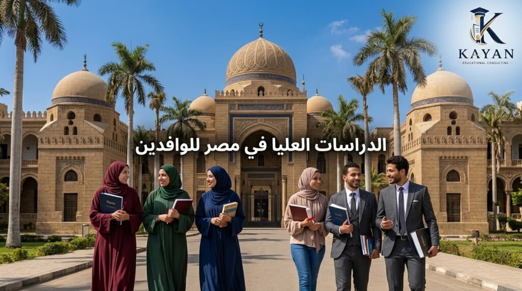 الدراسات العليا في مصر للوافدين