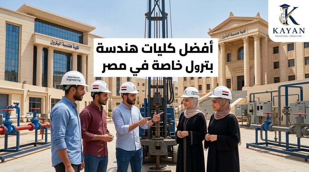 أفضل كليات هندسة بترول خاصة في مصر