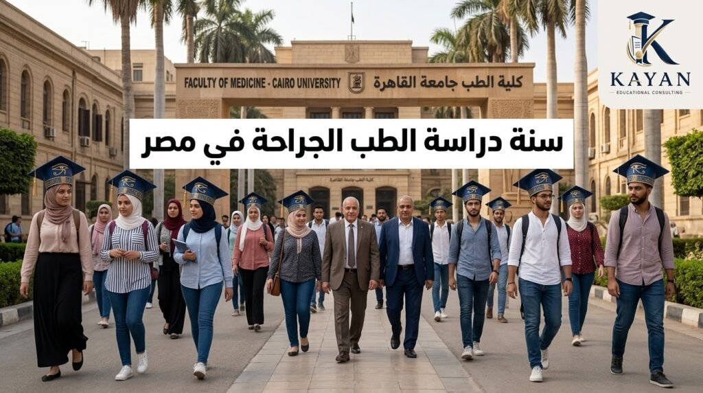 سنة دراسة الطب الجراحة في مصر