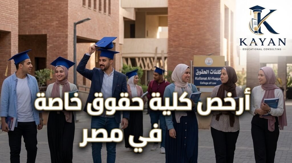 أرخص كلية حقوق خاصة في مصر
