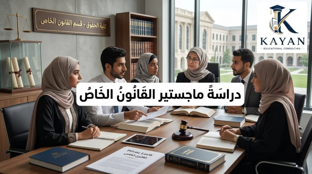 دراسة ماجستير القانون الخاص  
