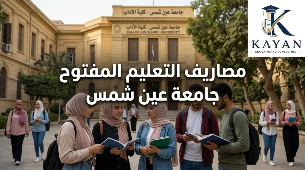 مصاريف التعليم المفتوح جامعة عين شمس