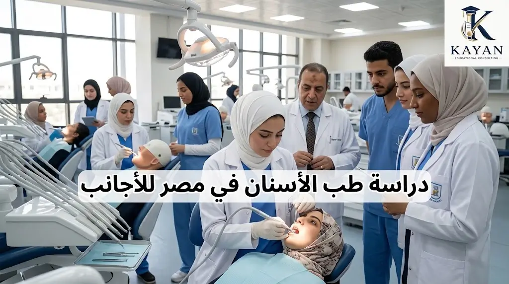 دراسة طب الأسنان في مصر للاجانب